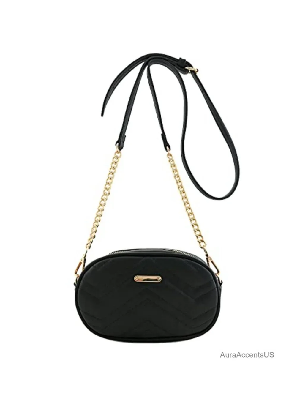 Quilted Small Versatile Fanny Pack Waist Bag Crossbody with Card Slots